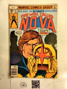 Nova #21 FN Marvel Comics comic book 10 JW75