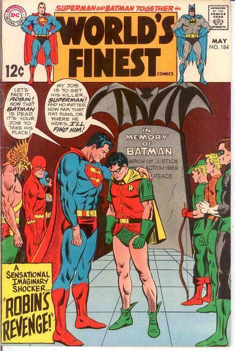 WORLDS FINEST 184 F+    May 1969