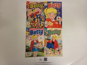 4 Betty Archie Comic Books #15 18 21 25 26 TJ28