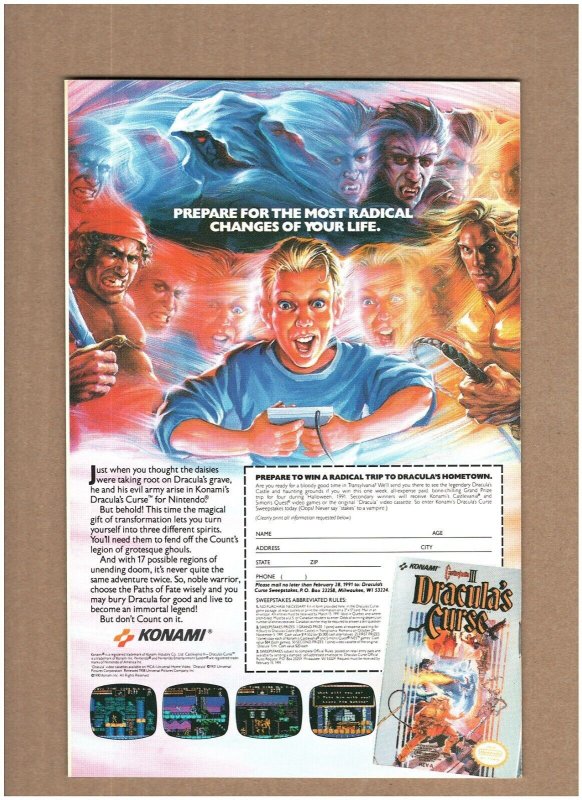 Punisher War Journal #28 Marvel Comics 1991 Mark Texeira NM- 9.2