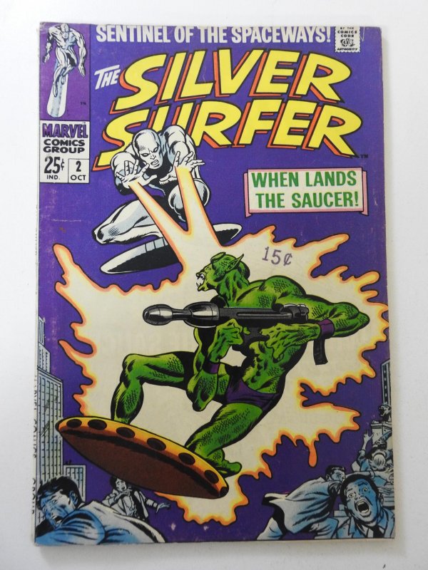 The Silver Surfer #2 (1968) VG Condition 1 in spine split