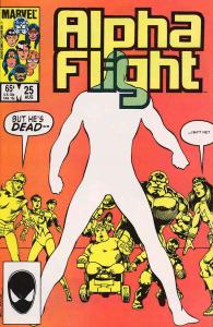 Alpha Flight (1st Series) #25 FN ; Marvel | John Byrne