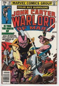 John Carter Warlord of Mars #10 (1978)