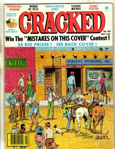 5 Cracked Magazines King Size Cracked #12 Cracked #174 180, 1982 1992 Humor J342