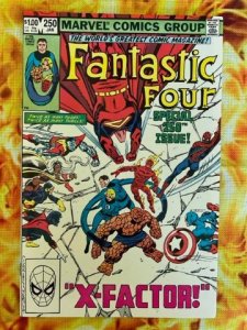 Fantastic Four #250 (1983) - NM - X Factor !