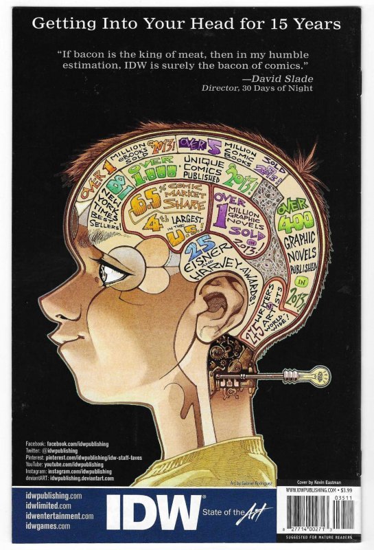 Teenage Mutant Ninja Turtles #35 Cover B (2014)