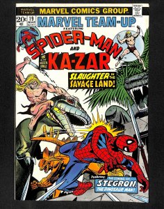 Marvel Team-up #19 Spider-Man Ka-Zar!