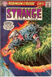 STRANGE ADVENTURES 202 VG-F July 1967 COMICS BOOK