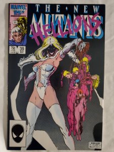 New Mutants 39 Very Fine+ Cover pencils by Art Adams