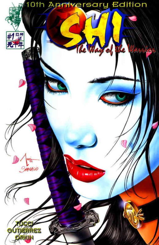 Shi: The Way of the Warrior #1 (2nd) FN ; Crusade | 10th Anniversary Edition