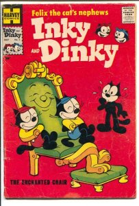 Felix The Cat's Nephews Inky & Dinky #5 1958-Harvey-Enchanted Chair-VG