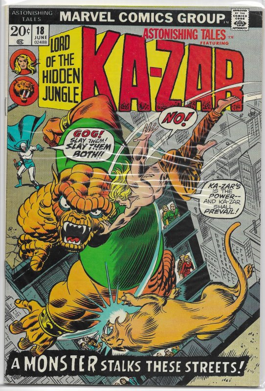 Astonishing Tales   vol. 1   #18 FN Ka-Zar