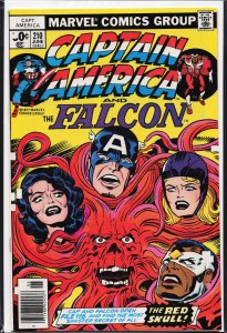 Captain America #210 (1977) Captain America and the Falcon