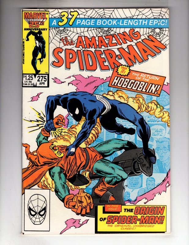 The Amazing Spider-Man #275 (1986)   / MC#102