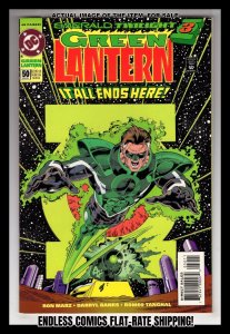 Green Lantern #50 (1994) 1st Kyle Rayner as GL! Glow in the Dark cover / EBI#3