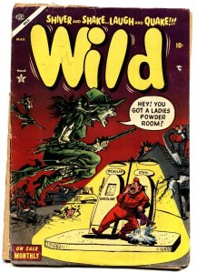 WILD #2--1954--AVON--JOE MANEELY--HORROR--COMIC BOOK