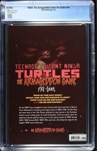 TMNT: The Armageddon Game Pre Game #nn (4/22) Graded CGC 9.8