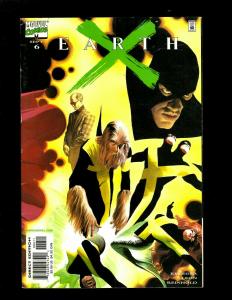 12 Earth X Marvel Comic Books #0 1 3 4 5 6 7 8 9 10 10 X HY3