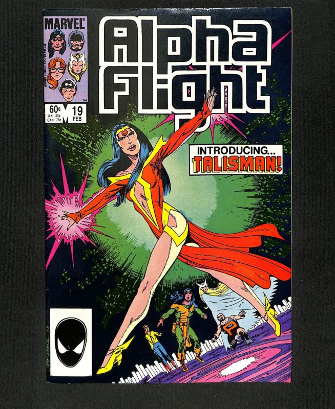 Alpha Flight #19 Elizabeth Twoyoungmen becomes Talisman!