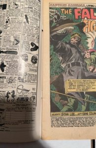 Captain America #118 (1969)red skull 2ns falcon see description