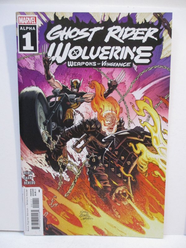 Ghost Rider / Wolverine: Weapons of Vengeance Alpha (2023) | Comic ...
