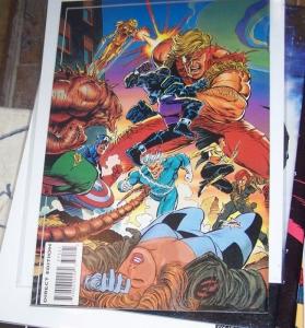 Avengers #375 (Jun 1994, Marvel) black knight vs proctor + PULL OUT POSTER