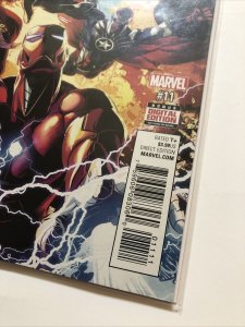 Marvel INVINCIBLE IRON MAN (2016) #11 Road To Civil War Riri Appearance 