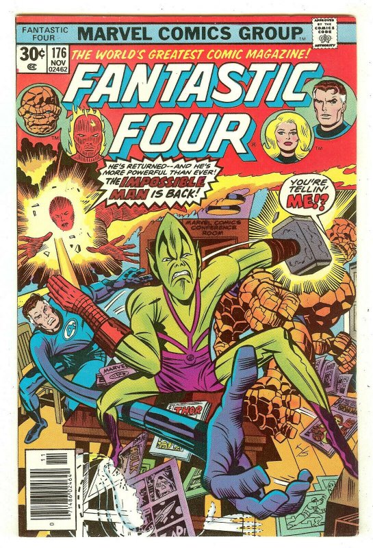 Fantastic Four 176   Re-Into Impossible Man