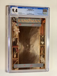 Sandman 1 CGC 9.4 WP DC comics 1989