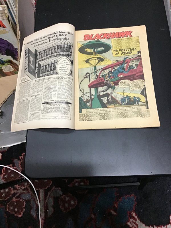 Blackhawk #182 (1963) 1st Rajah’s Ring! Lady Blackhawk’s Stand-In! FN !