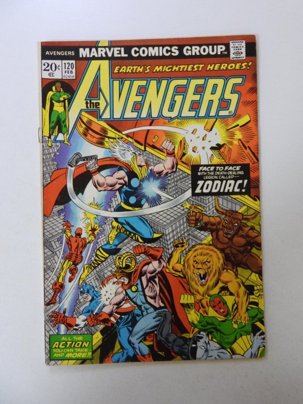 The Avengers #120 (1974) FN+ condition