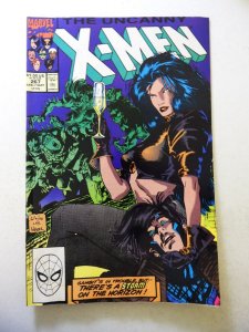 The Uncanny X-Men #267 (1990) VG Condition moisture stains