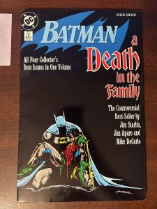 Batman A Death In The Family TPB VF-NM DC Comics 1988 1st Print - Jim Starlin