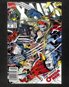 X-Men (1991) #5 2nd Omega Red!  1st Maverick
