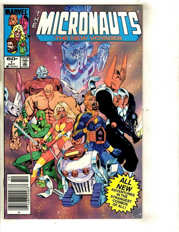 11 The Micronauts The New Voyages Marvel Comics #1 2 3 4 5 6 7 8 9 10 11 WS5