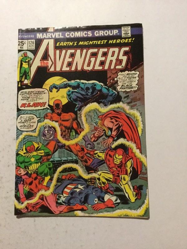 Avengers 126 Very Fine VF 8.0