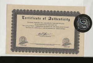 MY LITTLE PONY FRIENDSHIP IS MAGIC #1 DF SKETCH BOX VARIANT IDW IDW MLP DYNAMIC  