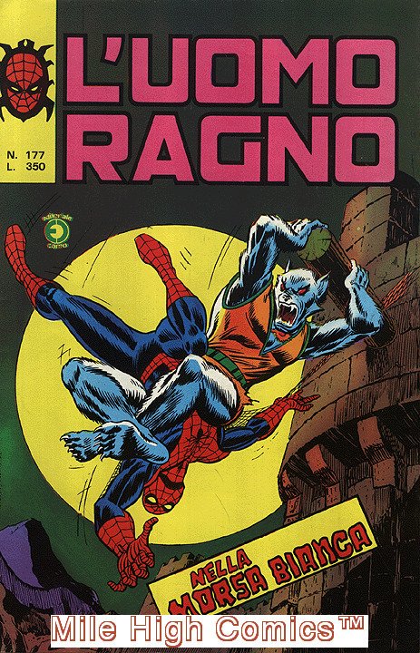 SPIDER-MAN ITALIAN (L'UOMO RAGNO) (1970 Series) #177 Very Fine Comics Book