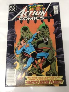 Action Comics (1986) # 576  (FN/VF) Canadian Price Variant • CPV • Woolfolk