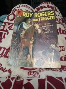 ROY ROGERS & TRIGGER 129 DELL PUB. PHOTO COVERS 1958 WESTERN Silver Age Hero