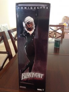 Sideshow Black Cat Comiquette statue MIB #0115/1500 Adam Hughes Spider-Man low #