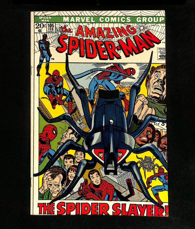 Amazing Spider-Man #105 Spider Slayer!