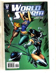 World Storm # 2 VF DC Comic Book J. Scott Campbell Cover Art Giffen Gage MF19