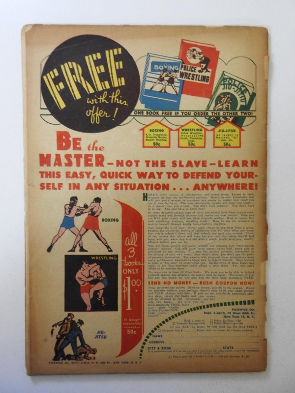 Super Duck Comics #2 FR 2/3 booklength spine split, cover detached bottom staple