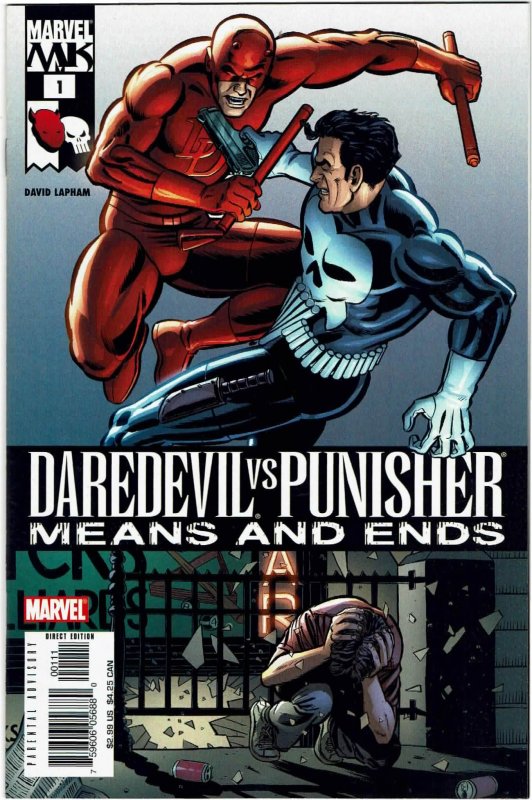 Daredevil Vs. Punisher #1,2,3,4,5,6 Full Set NM