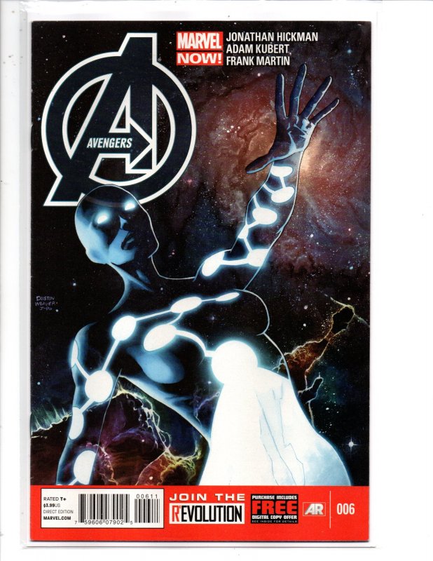 Marvel Comics (2013) Avengers #6 Adam Kubert Art Jonathan Hickman Story