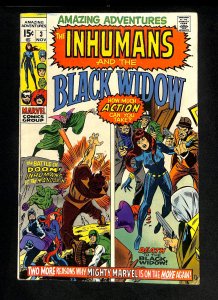 Amazing Adventures #3 Black Widow Inhumans!