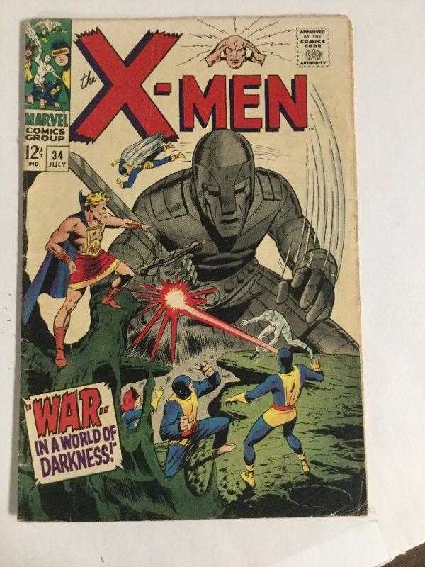 X-Men 34 3.5 VG- 