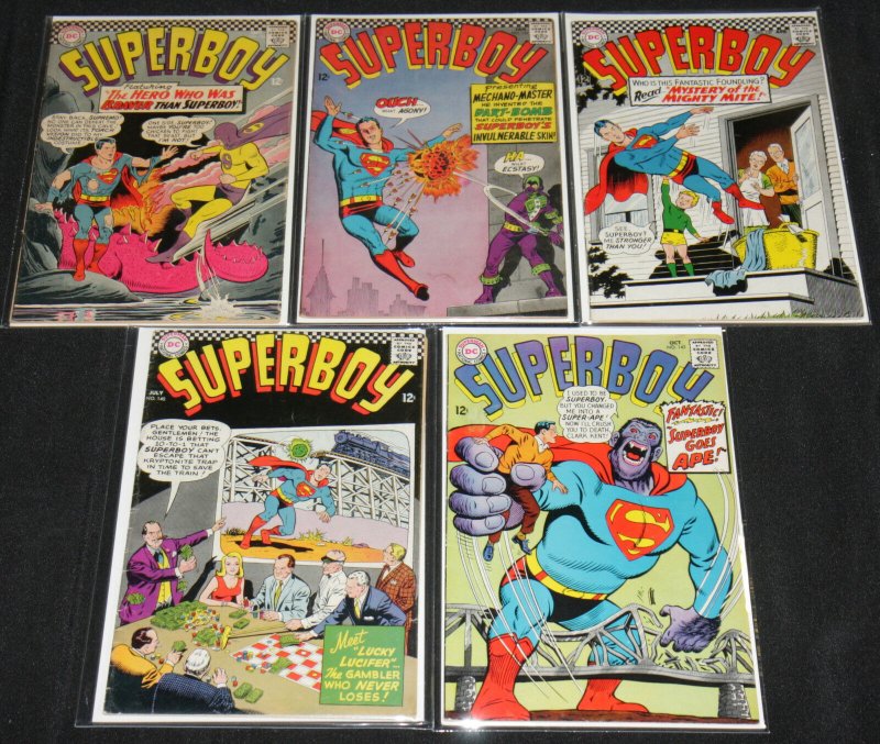 DC Silver-Bronze SUPERBOY 21 Comic Lot Grade Fair to FN Readers Superman
