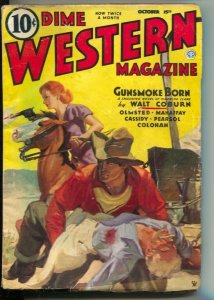 Dime Western-5/1/1935 Popular-Walter Baumhoffer-Gunsmoke Born by Walt Cobur...